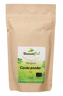 Bountiful Cacao poeder bio 150 Gram