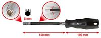 KS Tools 911.1128 Dopschroevendraaier Sleutelbreedte (metrisch): 8 mm - thumbnail