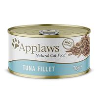APPLAWS Tuna fillet in broth - nat kattenvoer - 70g - thumbnail