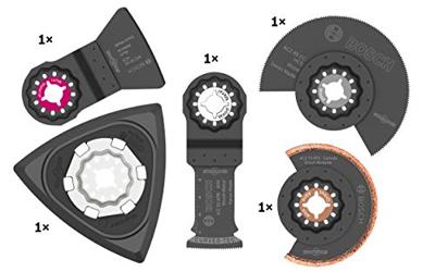 Bosch Professional Multitool zaagbladenset 5-Delige Starlock Best of Cutting Renovatie - 2608664624 - thumbnail