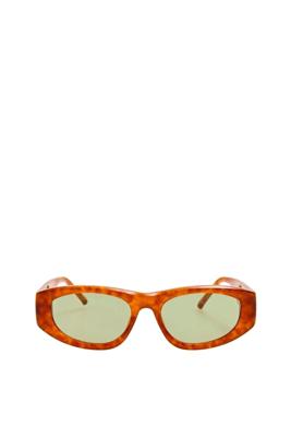 The Attico zonnebril Maya ATTICO80C3SUN tortoise shell