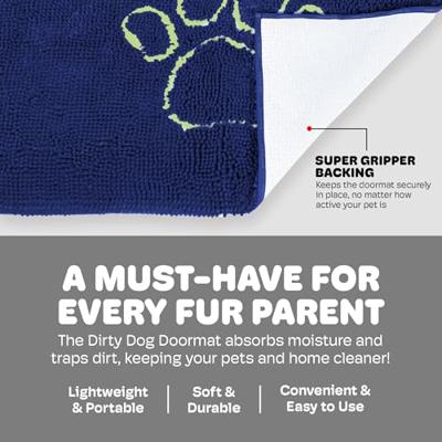 Kleed voor honden Dog Gone Smart Microvezel Donkerblauw (89 x 66 cm) Kleed voor honden Dog Gone Smart Microvezel Donkerblauw (89 x 66 cm)