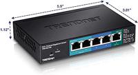 TrendNet Switch Netwerk switch 2000 MBit/s PoE-functie - thumbnail