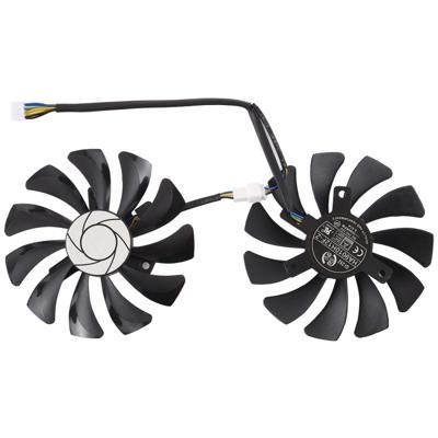 DC 12V 0.57A 4 Pin vrouwelijke ster desktopcomputer Radiator Cooling Fan CPU koelventilator Diameter: 8.5 mm paren