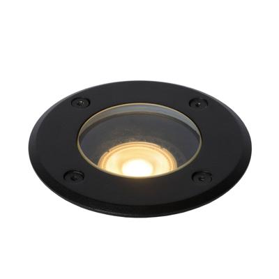 Lucide BILTIN - Grondspot Binnen/Buiten - Ø 10,8 cm - 1xGU10 - IP67 - Zwart