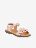 Leren sandalen voor meisjes LORE FLOWERS FRODDO goudroze - thumbnail