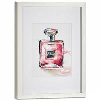 Schilderij Parfum Glas spaanderplaat 33 x 3 x 43 cm (6 Stuks) - thumbnail