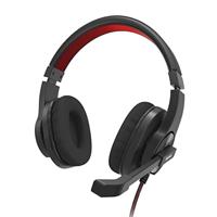 Hama On Ear headset Zwart, Rood - thumbnail