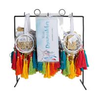 Dromenvanger met 5 Gekleurde Kwastjes - Display met 48 stuks (ca. 30 x 9 cm) - thumbnail