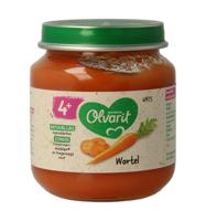 Olvarit 4+ Maanden Wortel 125g bij Jumbo - thumbnail