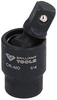 Brilliant Tools BT024601 BT024601 Kogelgewricht Aandrijving 1/4 (6.3 mm) 1 stuk(s) - thumbnail