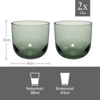 LIKE BY VILLEROY & BOCH - Like Sage - Waterglas 0,37l set/2 - thumbnail