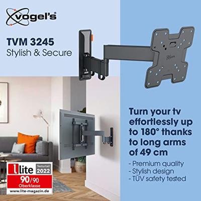 Vogels TVM 3245 Draaibare tv-beugel TV beugel Zwart - thumbnail