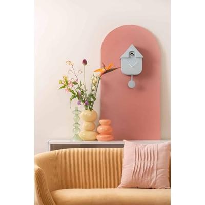 Karlsson - Wandklok Modern Cuckoo - Blauw - 8,5x21,5x41cm