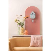 Karlsson - Wandklok Modern Cuckoo - Blauw - 8,5x21,5x41cm - thumbnail
