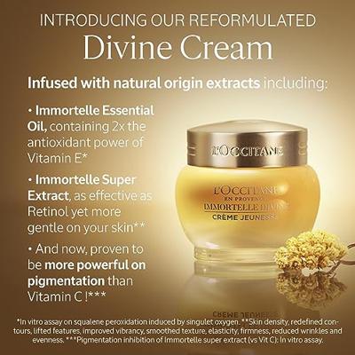 L&apos;Occitane Immortelle Divine Cream 50ml Verzorging tegen veroudering