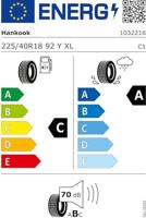 HANKOOK zomerband "ion evo r" (ik31) tires so 225/40zr18 92y ik31 xl - thumbnail