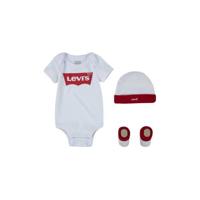 3-delige babyset Batwin van Levi's® wit - thumbnail