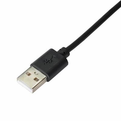 Akyga AK-USB-11 USB-kabel USB-A stekker, USB-A stekker 1.80 m Zwart