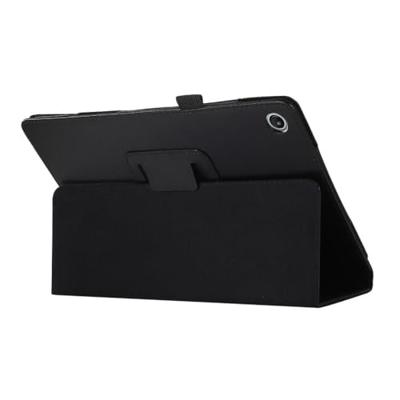 Lunso - Lenovo Tab M10 Plus Gen 3 (3e generatie) - Stand flip Bookcase hoes - Zwart Lunso - Lenovo Tab M10 Plus Gen 3 (3e generatie) - Stand flip Bookcase hoes - Zwart