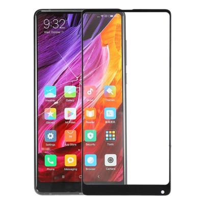 Voorste scherm buitenste glaslens voor Xiaomi Mi Mix2 (zwart)
