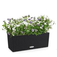 LECHUZA Jardiniere - Balconera cottage 50 - 50 x 19 x 19 - Complete set - Grafietzwart - 8 L - thumbnail