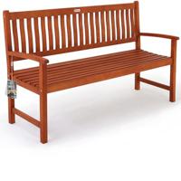 Tuinbank Maxima Eucalyptushout 152x55x90cm FSC-gecertificeerd - thumbnail