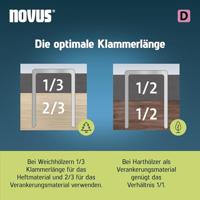 Novus platte draadnieten [1200st] D type 53 F 8 mm - thumbnail