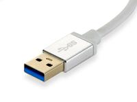 LevelOne USB-0503 Gigabit USB netwerkadapter met USB-hub - thumbnail