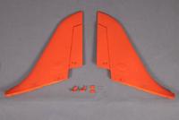 FMS - 90Mm Super Scorpion Vertical Stabilizer Orange (FMSRA103O) - thumbnail