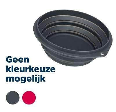 TRIXIE VOERBAK / DRINKBAK REIS SILICONEN ASSORTI 250 ML 11 CM 4 ST