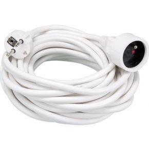 Verlengkabel 10 m wit- 3g1.5 penaarde Velleman - Velleman