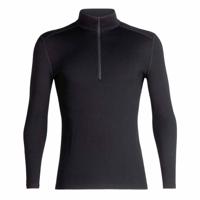 Icebreaker 260 Tech LS Half Zip Thermoshirt Heren Black S - thumbnail