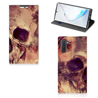 Mobiel BookCase Samsung Galaxy Note 10 Skullhead - thumbnail