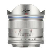 Laowa 7.5mm F2 Light Weight Micro 4/3 Zilver - thumbnail