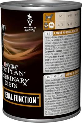 Purina Pro Plan Veterinary Diets Canine NF Renal Function Mouse natvoer hond (12x400g) - thumbnail