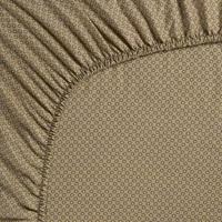 Pip Studio Pip Studio Hoeslaken Twinkle Star Geel kaki 180x200 cm - thumbnail