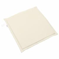 VidaXL Tuinzitkussens 6 st vierkant 45x45x2 cm crèmekleurig - thumbnail