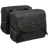 Dubbele fietstas New Looxs Mondi Joy Double 38 liter 37 x 16 x 32 cm (2x) - quilted black - thumbnail