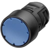 Siemens 3SB20000AB01 3SB2000-0AB01 Druktoets Bedieningsknop vlak, Kunststof frontring Knop Zwart 1 stuk(s) - thumbnail