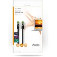 CAT7-Kabel | PiMF | RJ45 Male | RJ45 Male | 5.00 m | Rond | LSZH | Zwart | Polybag - thumbnail
