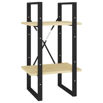 Boekenkast met 5 schappen 40x30x175 cm massief grenenhout