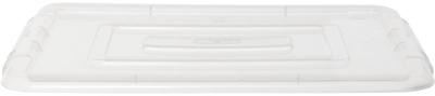 Whitefurze Stack & Store Mini deksel voor opbergdoos 5 liter, transparant