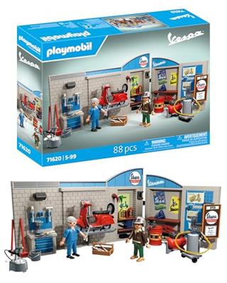 PLAYMOBIL 60s Vespa garage 71620
