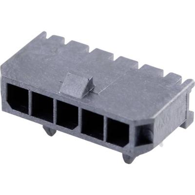 Molex 436500500 Male header, inbouw (standaard) Totaal aantal polen: 5 Rastermaat: 3 mm Inhoud: 1 stuk(s) Tray Molex 436500500 Male header, inbouw (standaard) Totaal aantal polen: 5 Rastermaat: 3 mm Inhoud: 1 stuk(s) Tray