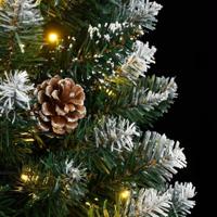 VidaXL Kunstkerstboom smal met 300 led's 180 cm - thumbnail