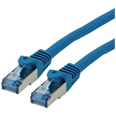 ROLINE Patchkabel Cat.6A S/FTP (PiMF), Component Level, LSOH, blauw, 1,5 m ROLINE Patchkabel Cat.6A S/FTP (PiMF), Component Level, LSOH, blauw, 1,5 m