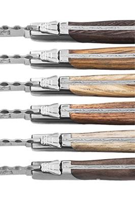 STYLE DE VIE - Laguiole Luxury Line - Steakmes s/6 in kistje mix hout