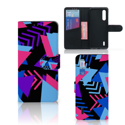 Xiaomi Mi 9 Lite | Book Case | Funky Triangle Xiaomi Mi 9 Lite | Book Case | Funky Triangle