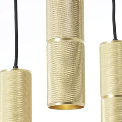 Brilliant 3-lichts hanglampMarty Ø 30cm goud - G80051/86